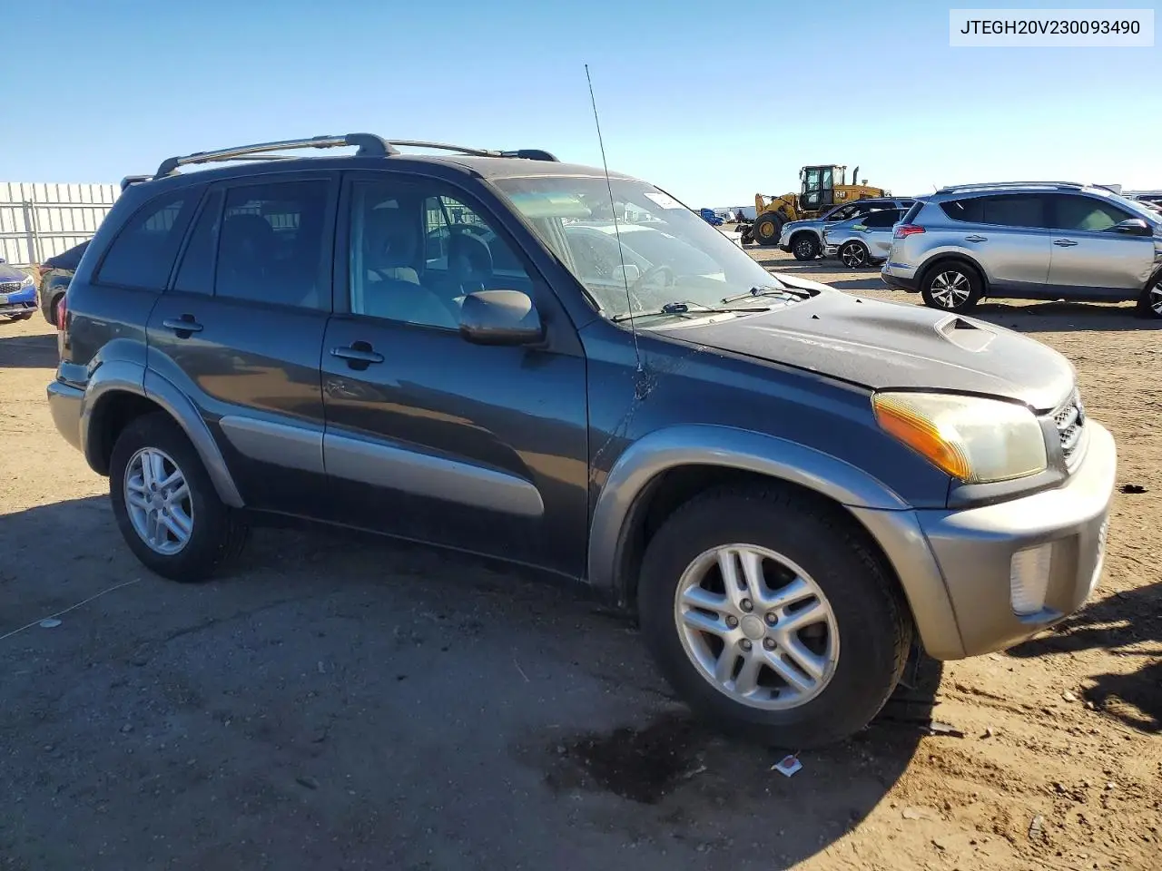 2003 Toyota Rav4 Base VIN: JTEGH20V230093490 Lot: 72922405