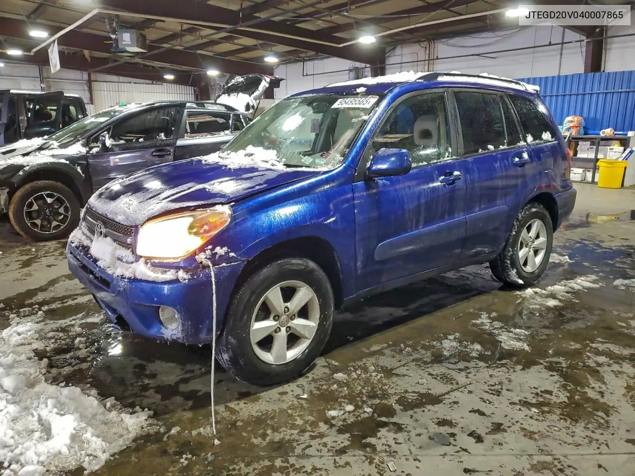 JTEGD20V040007865 2004 Toyota Rav4