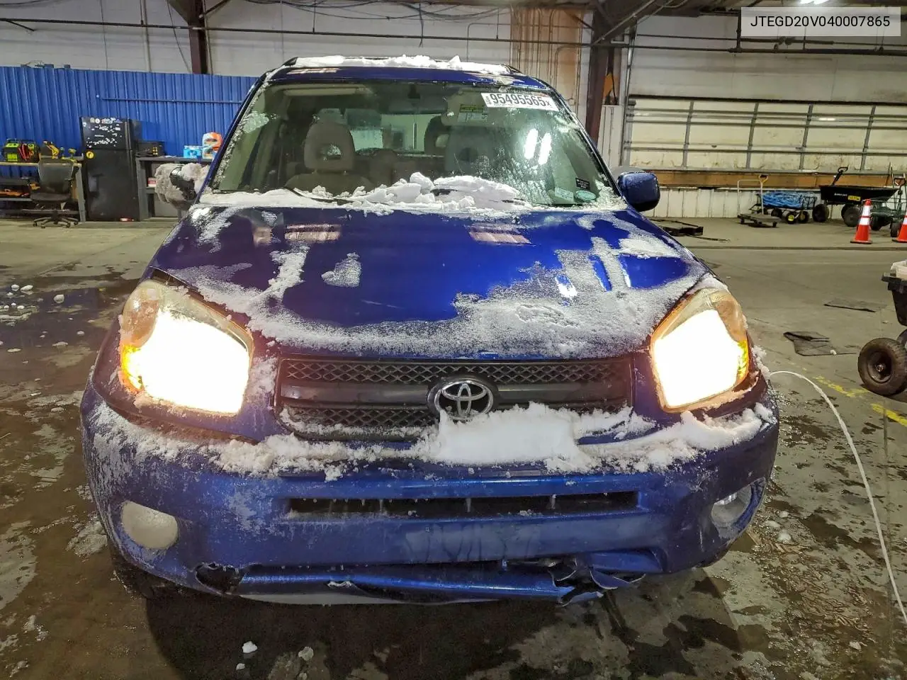JTEGD20V040007865 2004 Toyota Rav4