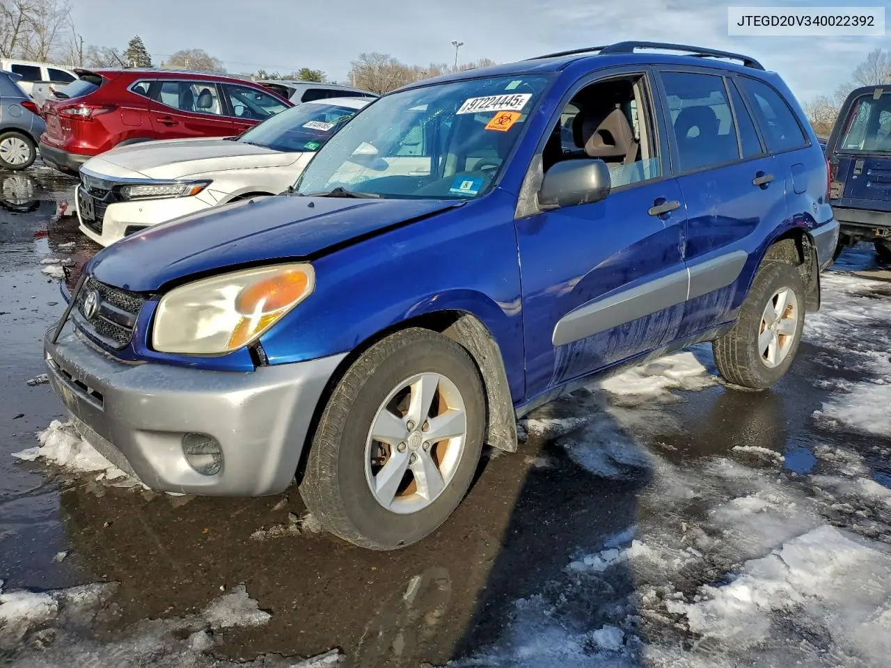 JTEGD20V340022392 2004 Toyota Rav4
