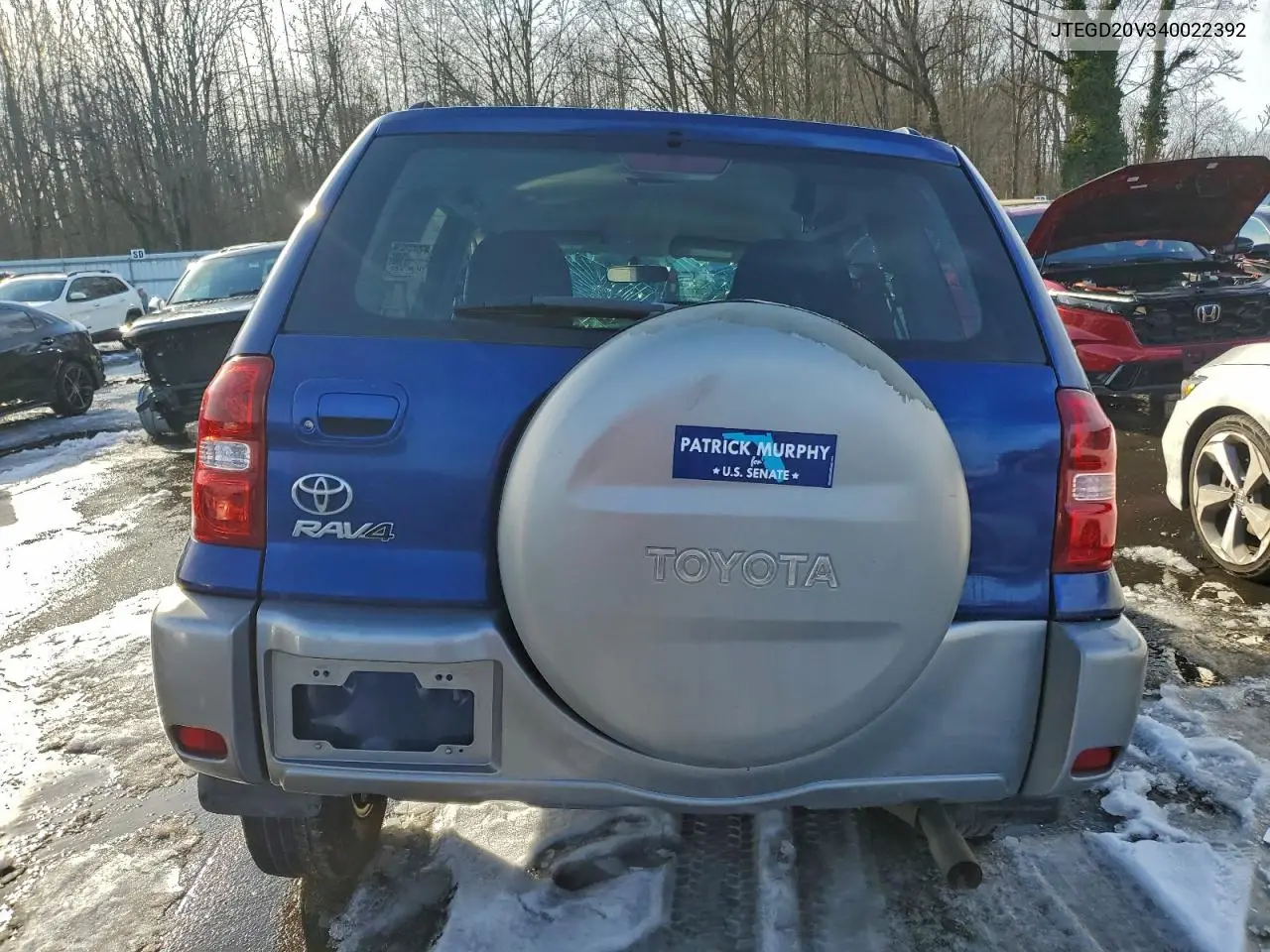 JTEGD20V340022392 2004 Toyota Rav4