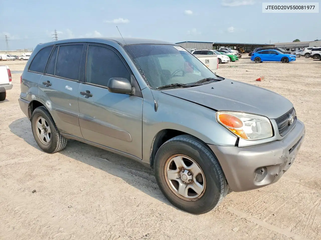 2005 Toyota Rav4 Base VIN: JTEGD20V550081977 Lot: 58723446