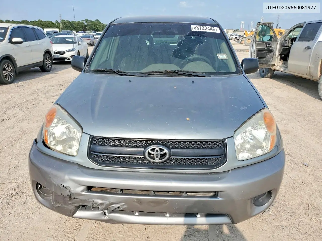 2005 Toyota Rav4 Base VIN: JTEGD20V550081977 Lot: 58723446