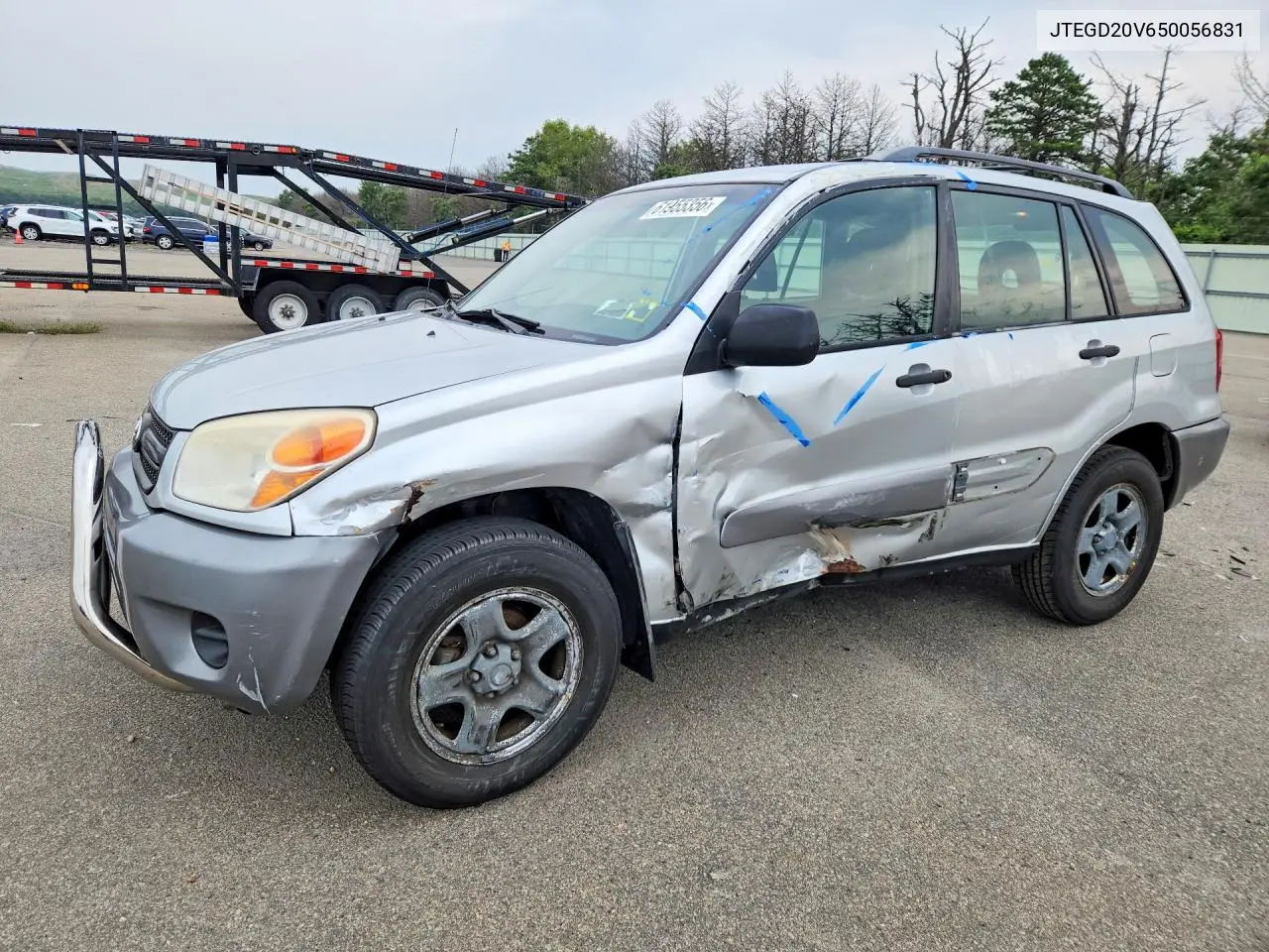 2005 Toyota Rav4 Base VIN: JTEGD20V650056831 Lot: 61955356