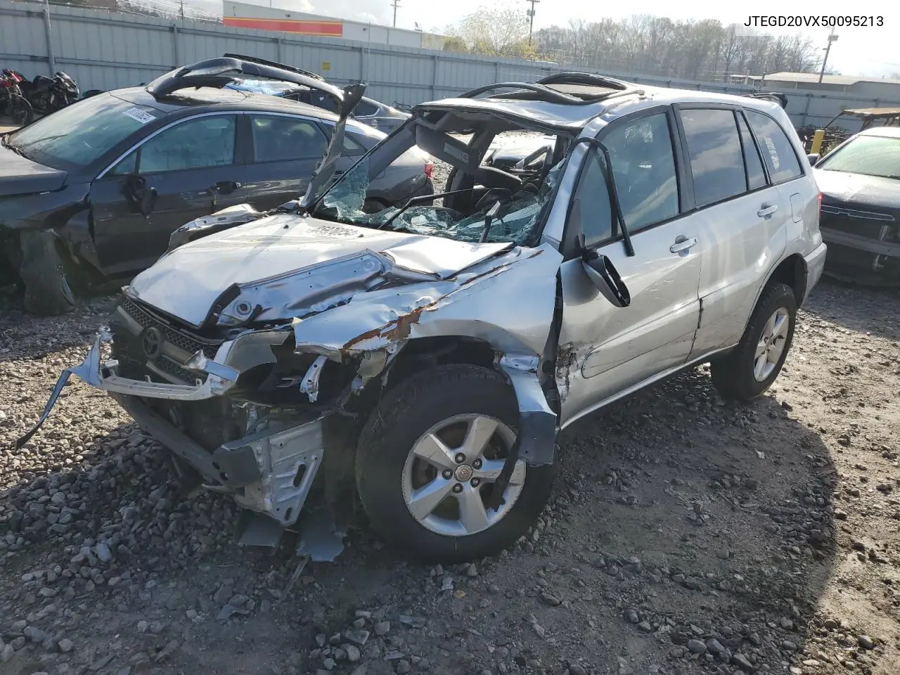 JTEGD20VX50095213 2005 Toyota Rav4