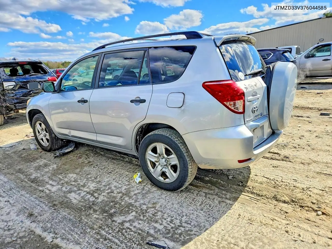 2007 Toyota Rav4 Base VIN: JTMZD33V376044585 Lot: 46381206