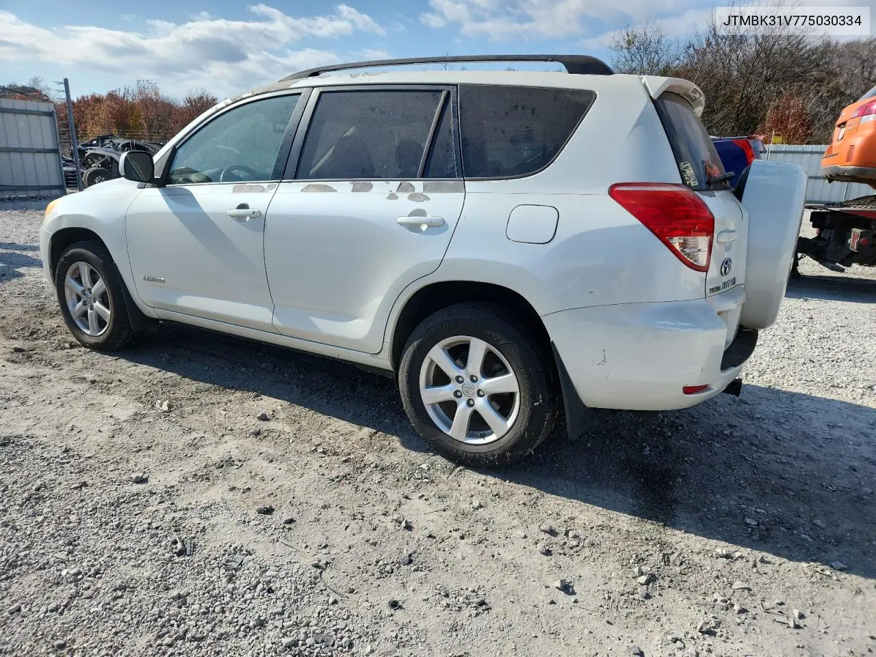 JTMBK31V775030334 2007 Toyota Rav4