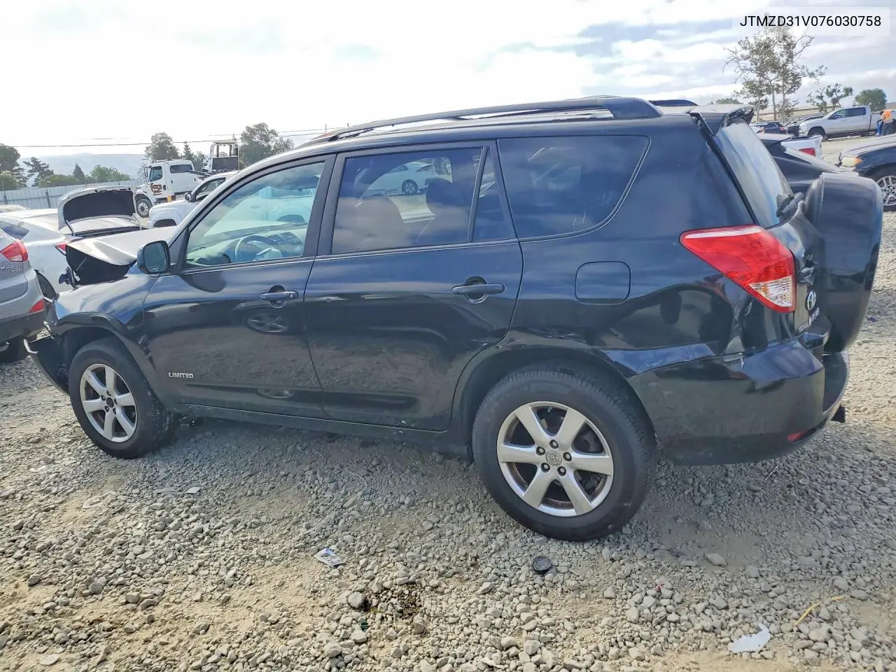 2007 Toyota Rav4 Limited VIN: JTMZD31V076030758 Lot: 58965686