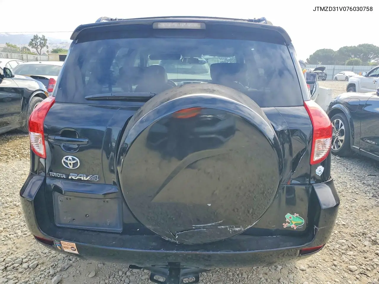 2007 Toyota Rav4 Limited VIN: JTMZD31V076030758 Lot: 58965686