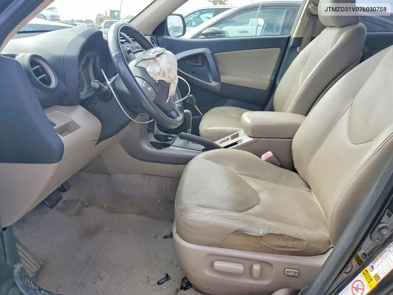 2007 Toyota Rav4 Limited VIN: JTMZD31V076030758 Lot: 58965686