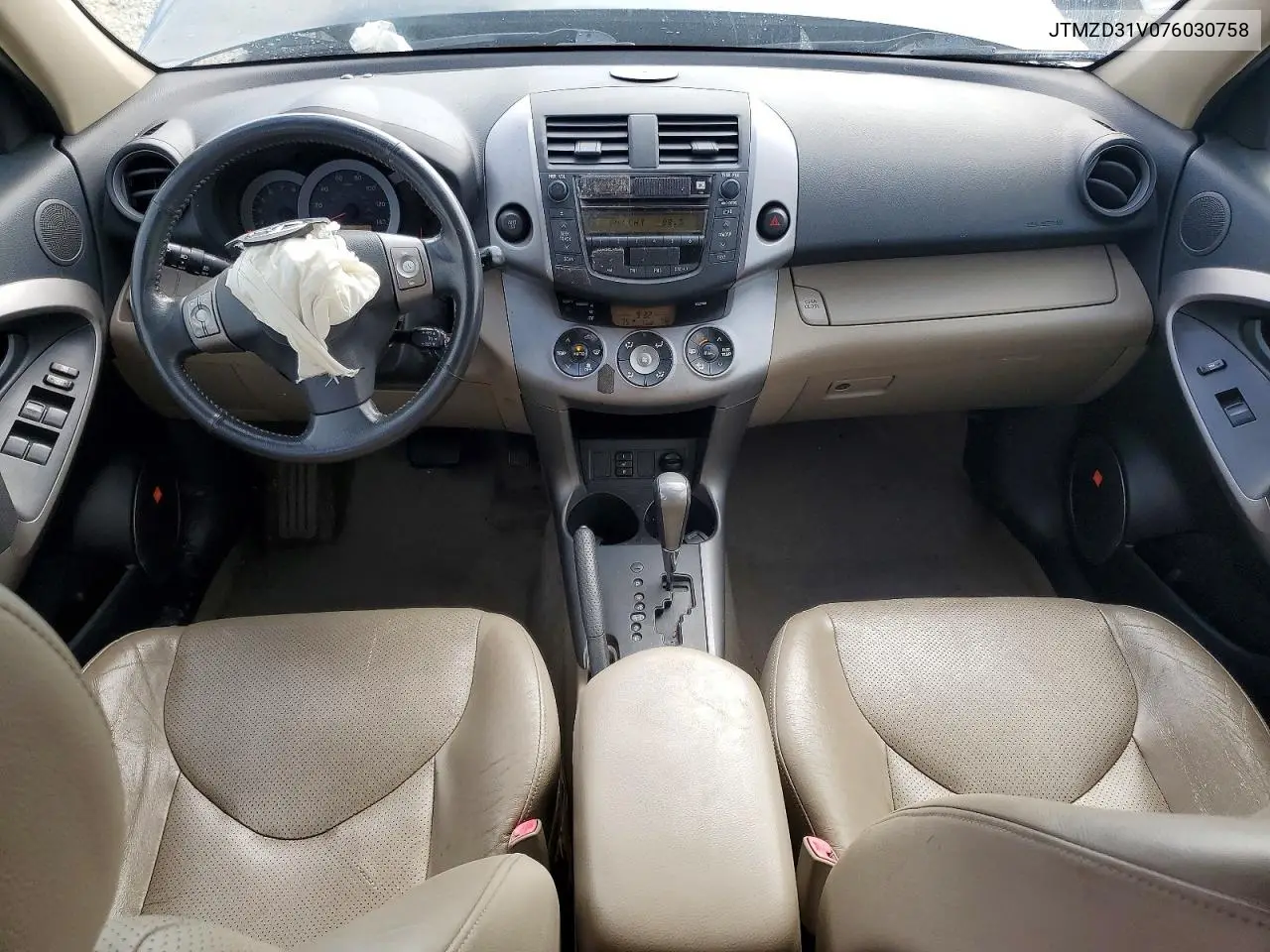 2007 Toyota Rav4 Limited VIN: JTMZD31V076030758 Lot: 58965686
