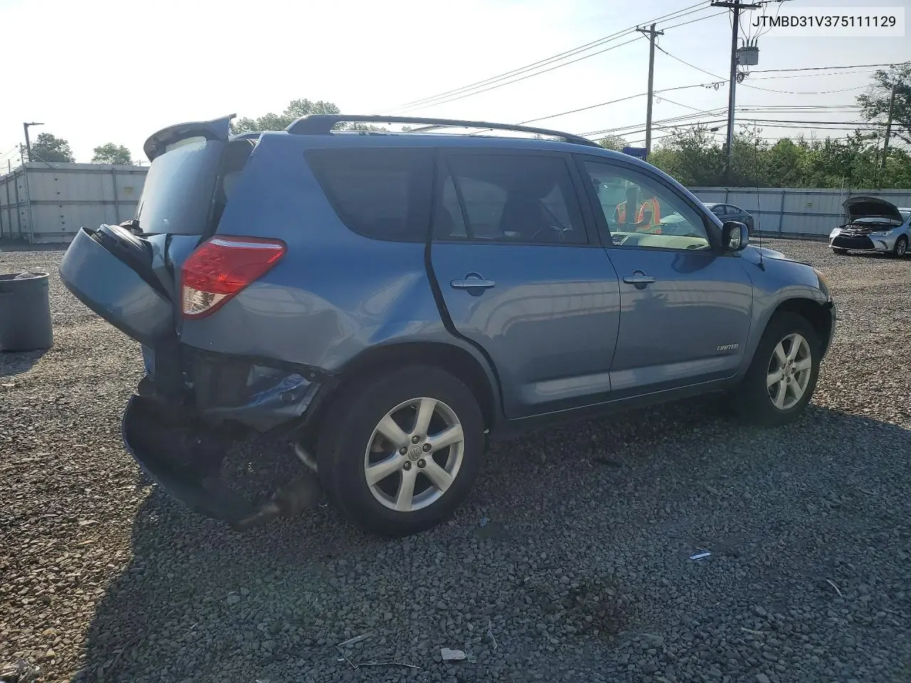 2007 Toyota Rav4 Limited VIN: JTMBD31V375111129 Lot: 60767416