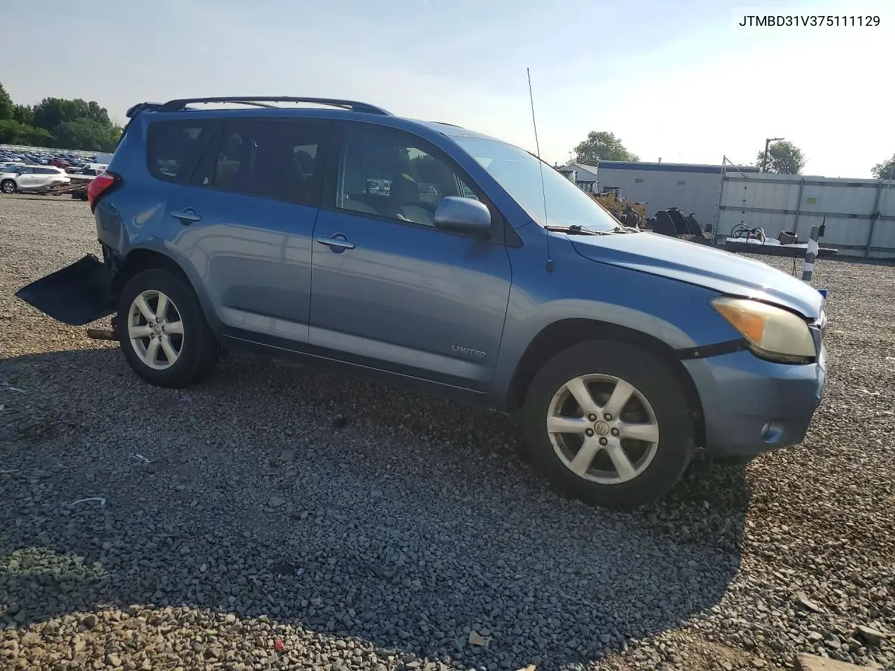 2007 Toyota Rav4 Limited VIN: JTMBD31V375111129 Lot: 60767416