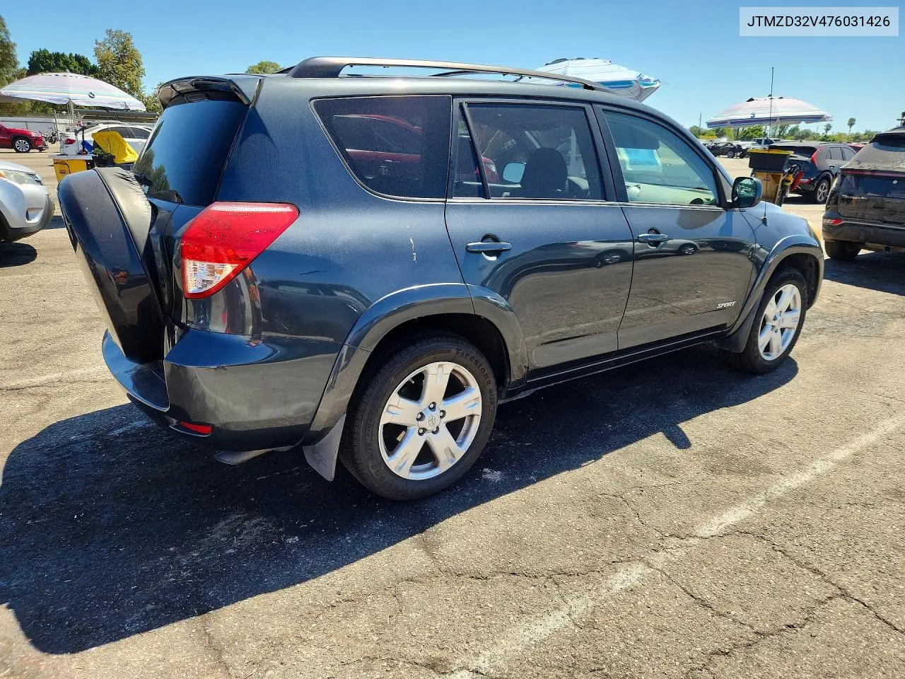 2007 Toyota Rav4 Sport VIN: JTMZD32V476031426 Lot: 61624586