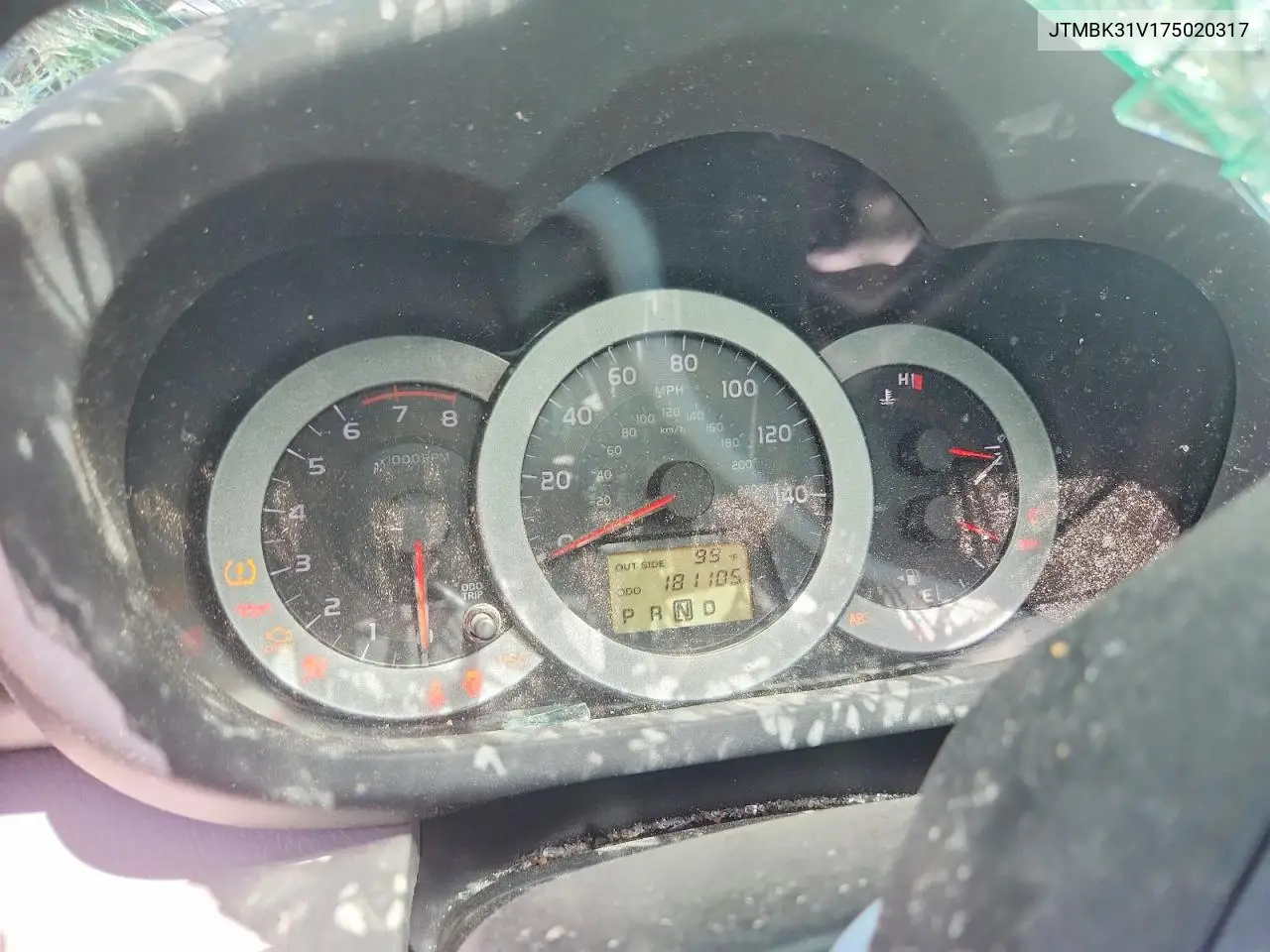 2007 Toyota Rav4 Limited VIN: JTMBK31V175020317 Lot: 61643316