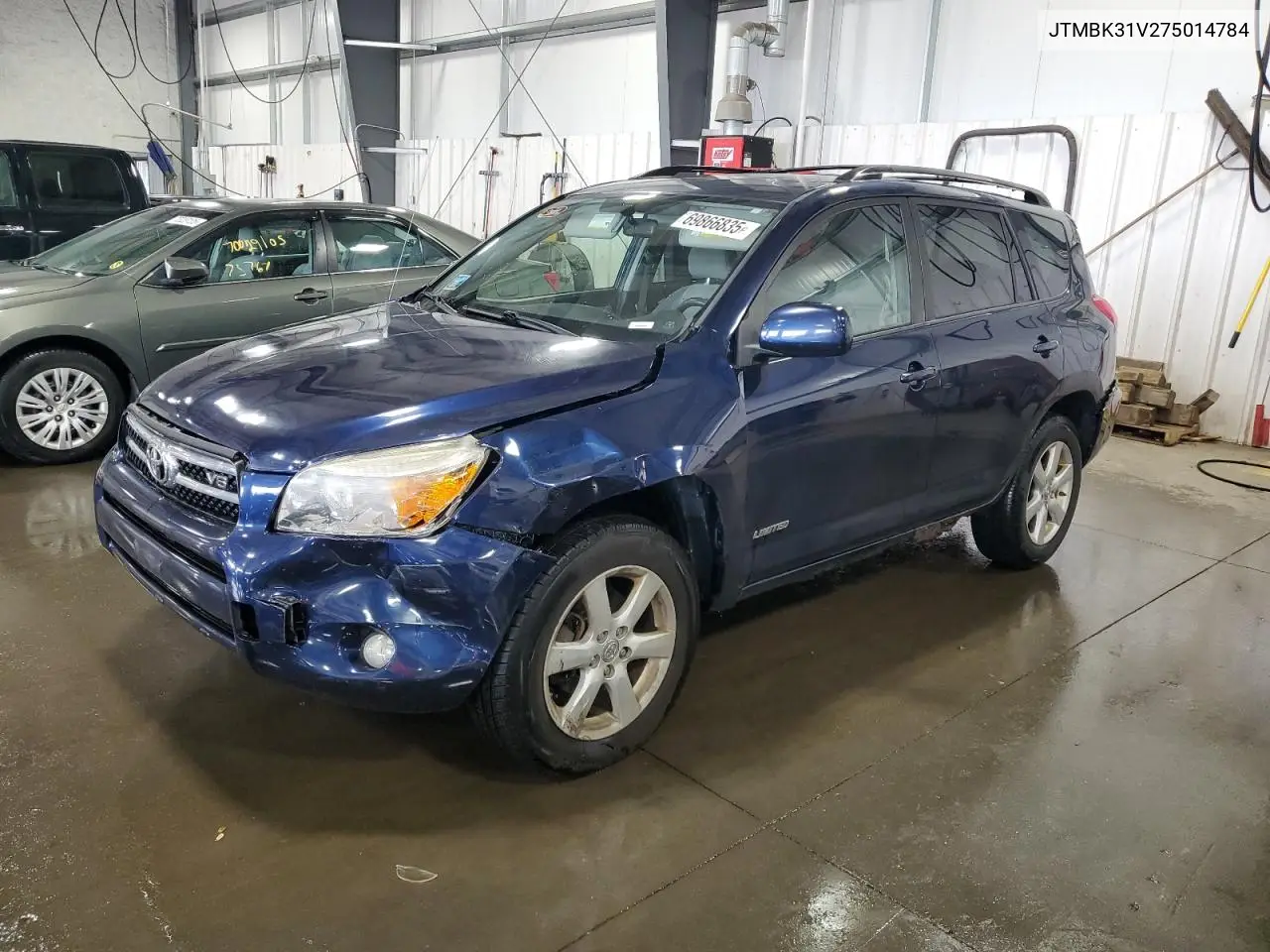 JTMBK31V275014784 2007 Toyota Rav4 Limited