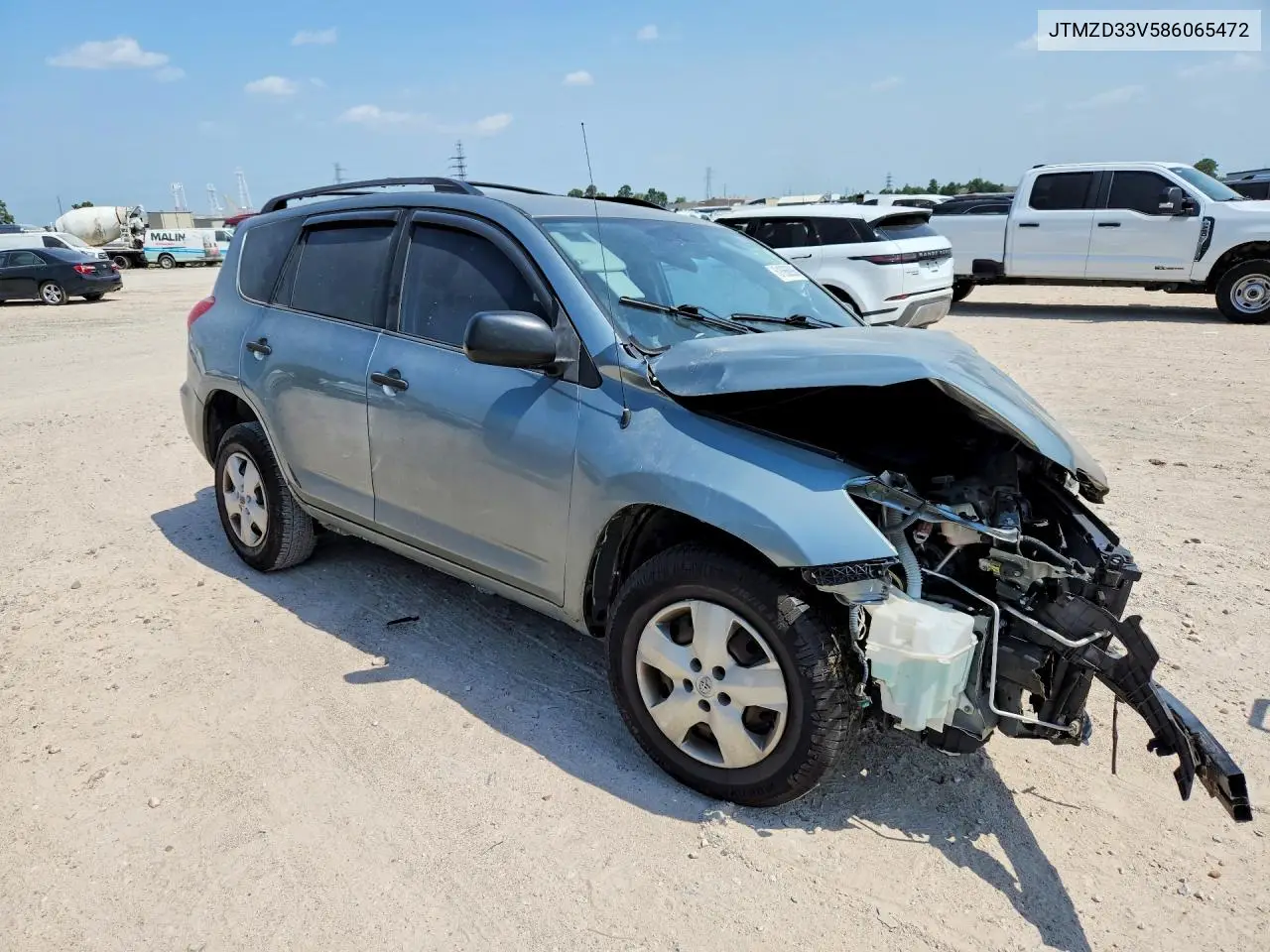 2008 Toyota Rav4 Base VIN: JTMZD33V586065472 Lot: 61066906
