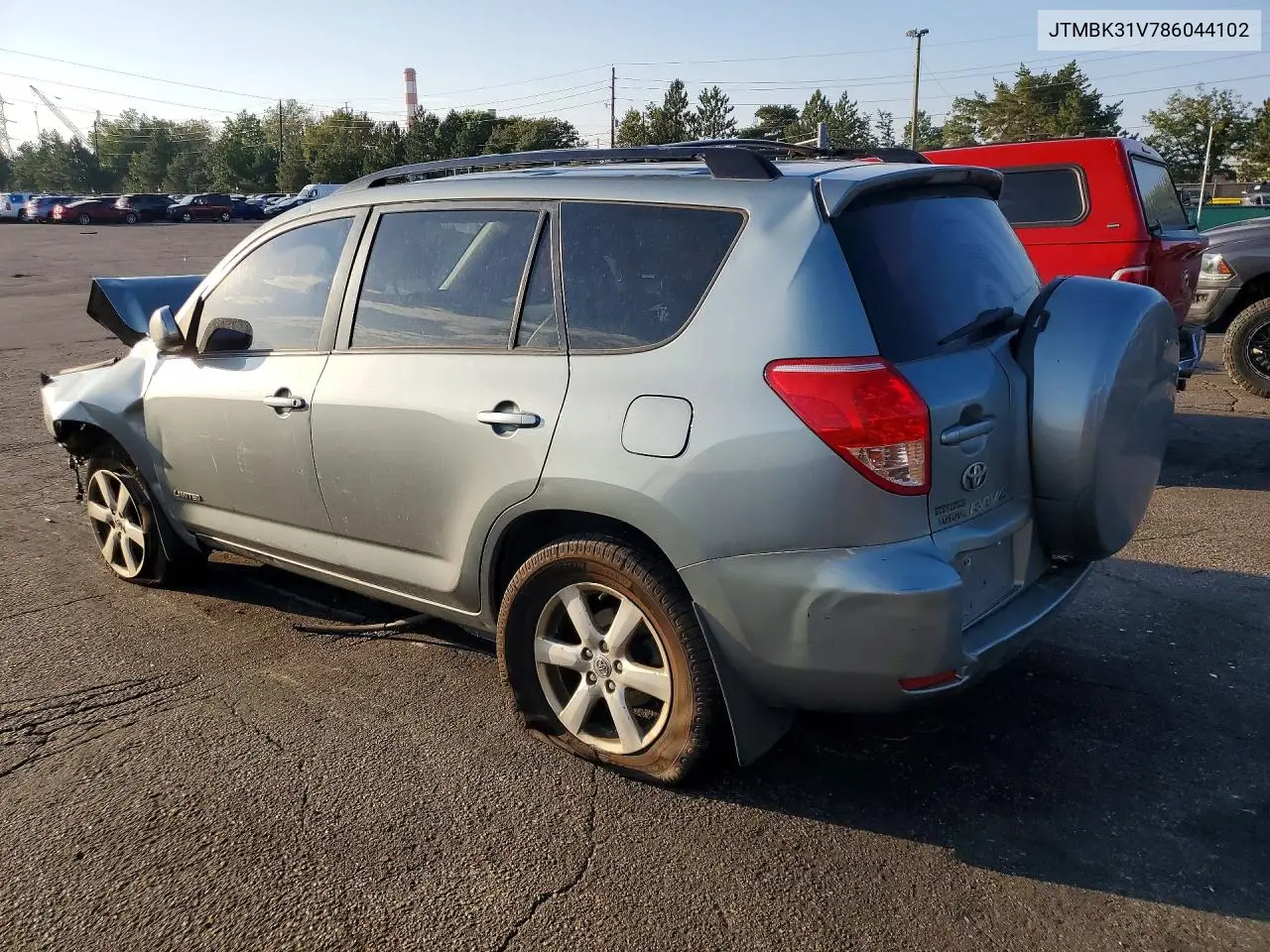 2008 Toyota Rav4 Limited VIN: JTMBK31V786044102 Lot: 61966576