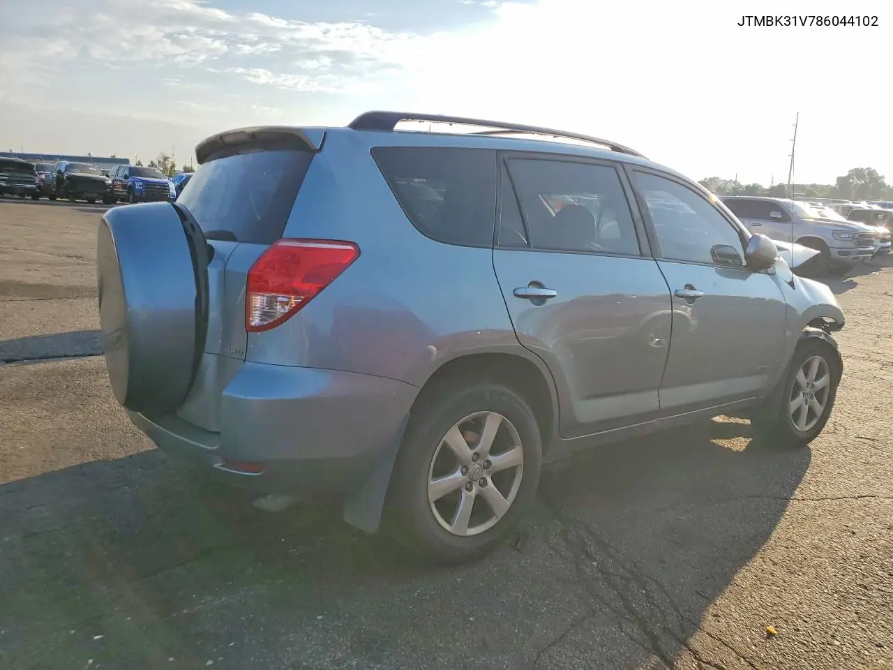 2008 Toyota Rav4 Limited VIN: JTMBK31V786044102 Lot: 61966576