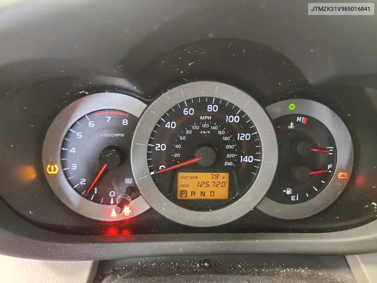 2008 Toyota Rav4 Limited VIN: JTMZK31V985016841 Lot: 62025286