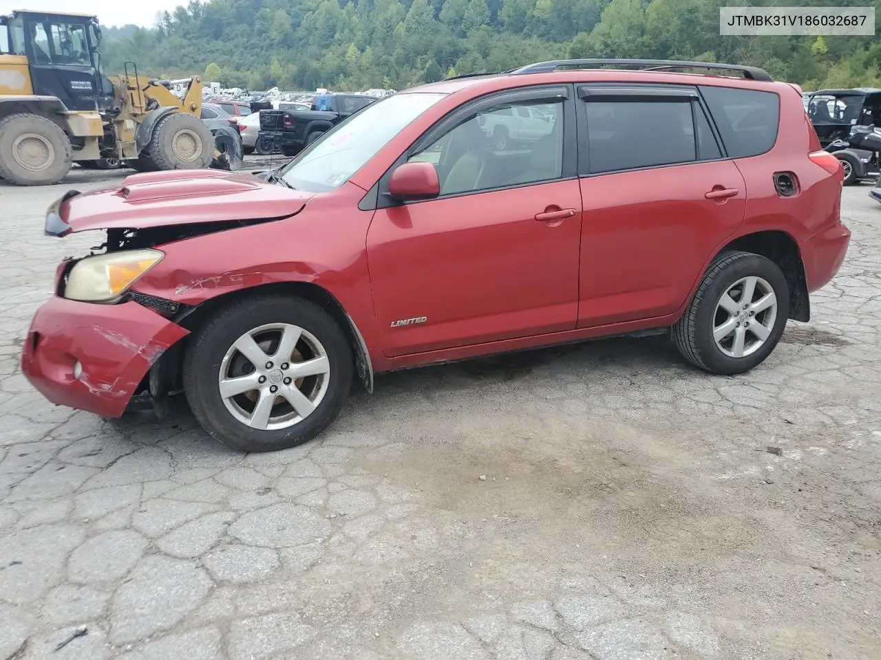 JTMBK31V186032687 2008 Toyota Rav4 Limited