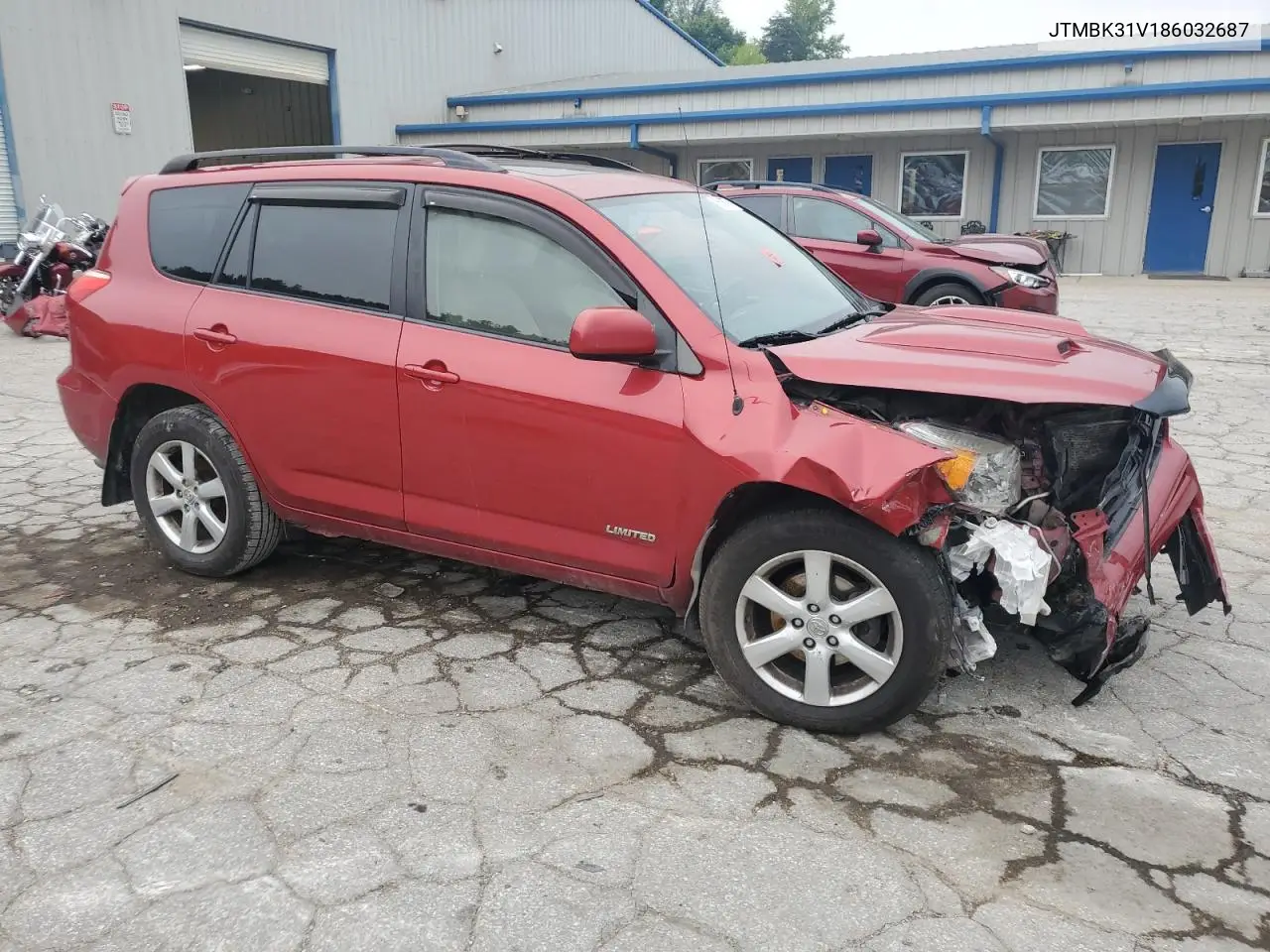 JTMBK31V186032687 2008 Toyota Rav4 Limited