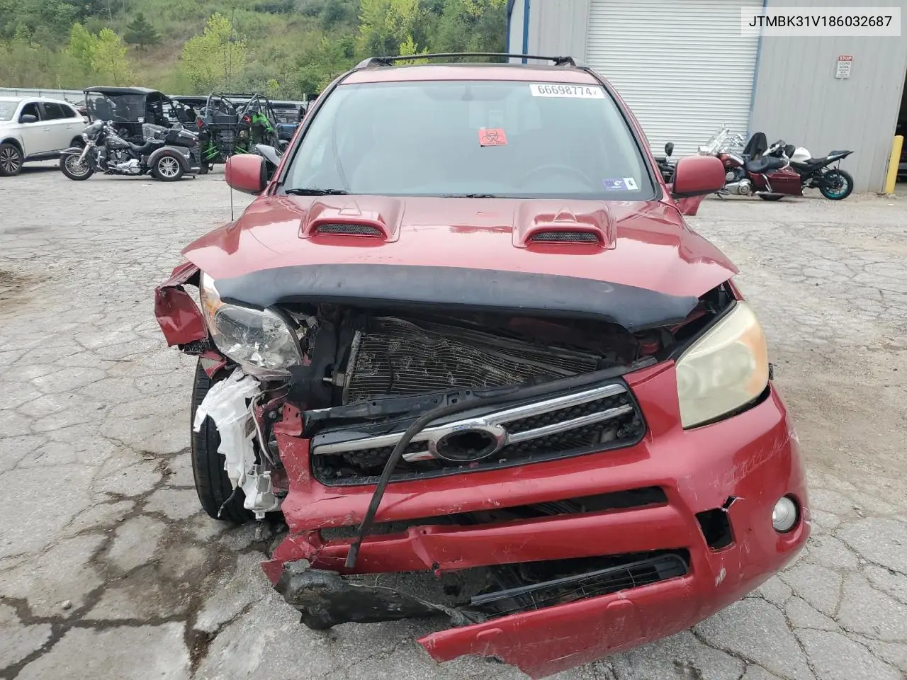 JTMBK31V186032687 2008 Toyota Rav4 Limited