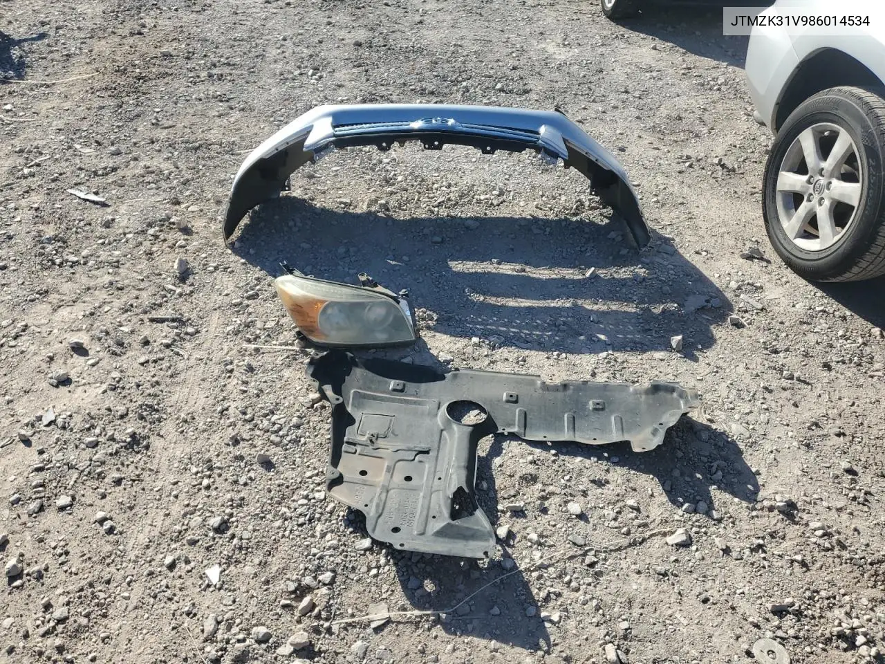 JTMZK31V986014534 2008 Toyota Rav4 Limited
