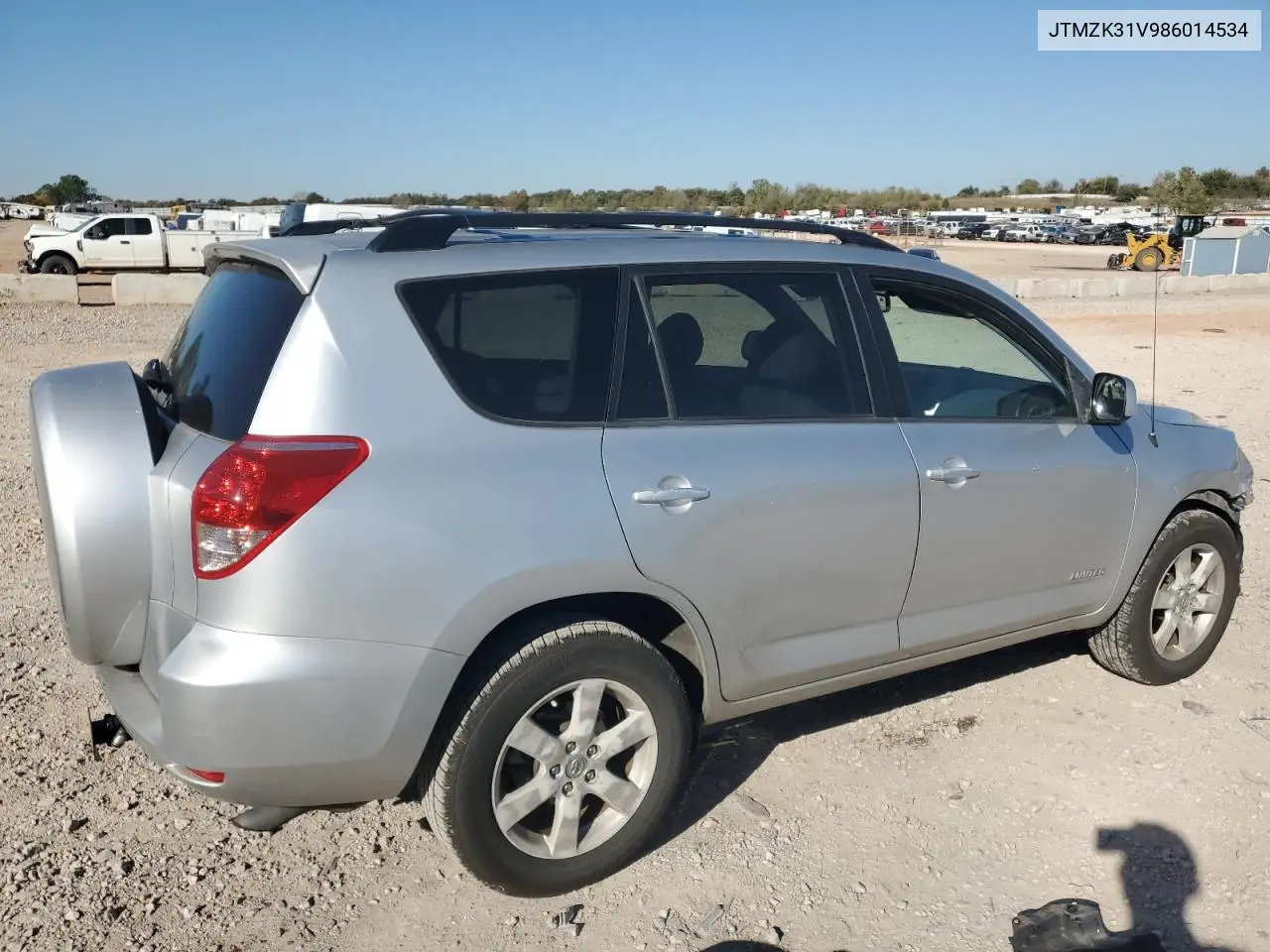 JTMZK31V986014534 2008 Toyota Rav4 Limited