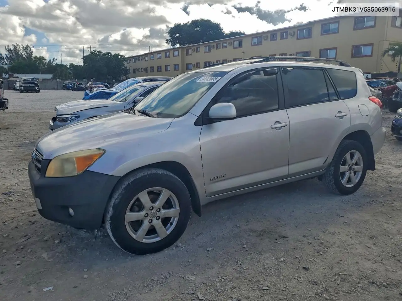 JTMBK31V585063916 2008 Toyota Rav4 Limited