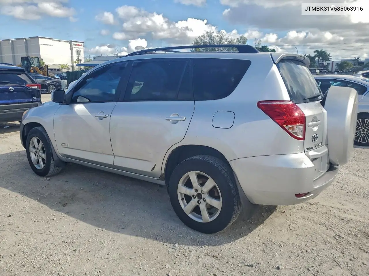 JTMBK31V585063916 2008 Toyota Rav4 Limited
