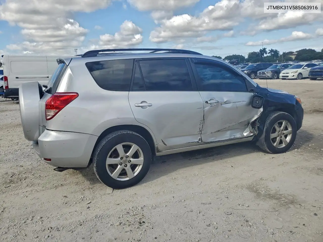 JTMBK31V585063916 2008 Toyota Rav4 Limited