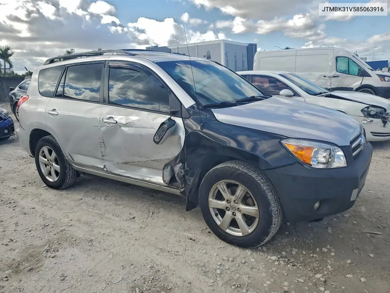 JTMBK31V585063916 2008 Toyota Rav4 Limited