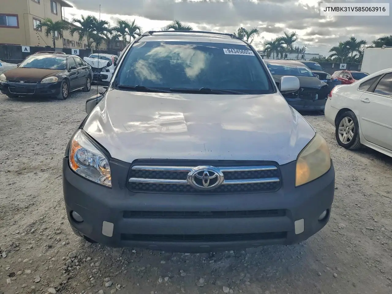 JTMBK31V585063916 2008 Toyota Rav4 Limited