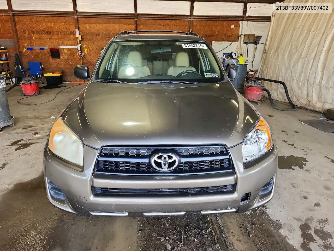 2009 Toyota Rav4 Base VIN: 2T3BF33V89W007402 Lot: 61852816
