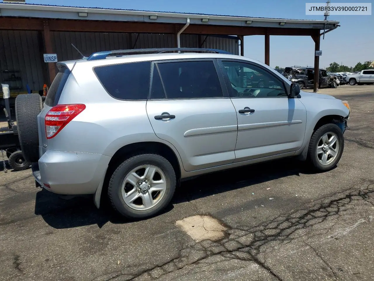 2009 Toyota Rav4 Base VIN: JTMBF33V39D002721 Lot: 62221386