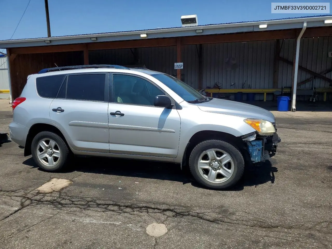 2009 Toyota Rav4 Base VIN: JTMBF33V39D002721 Lot: 62221386