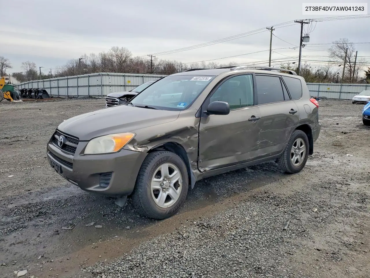 2010 Toyota Rav4 Base VIN: 2T3BF4DV7AW041243 Lot: 46012376