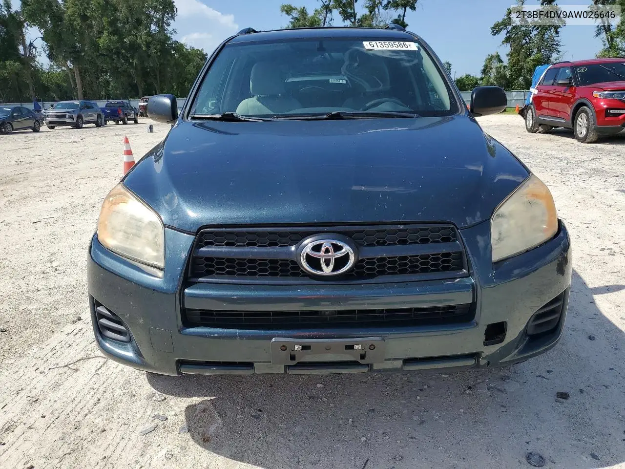 2010 Toyota Rav4 Base VIN: 2T3BF4DV9AW026646 Lot: 61359586
