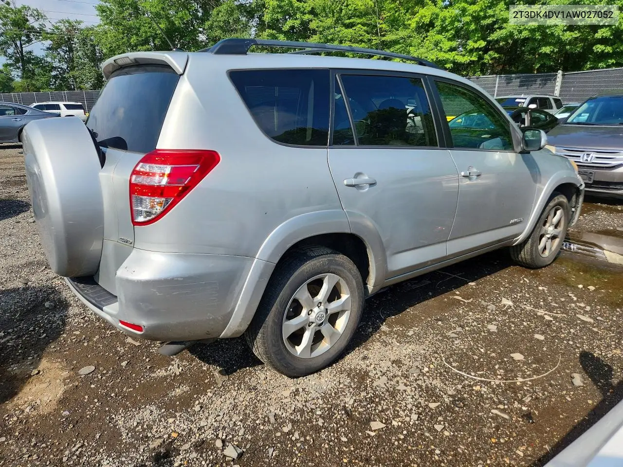 2010 Toyota Rav4 Limited VIN: 2T3DK4DV1AW027052 Lot: 61697126