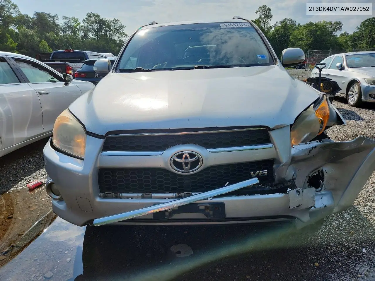2010 Toyota Rav4 Limited VIN: 2T3DK4DV1AW027052 Lot: 61697126