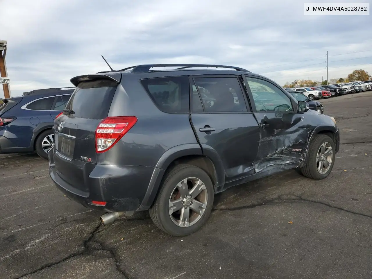JTMWF4DV4A5028782 2010 Toyota Rav4 Sport