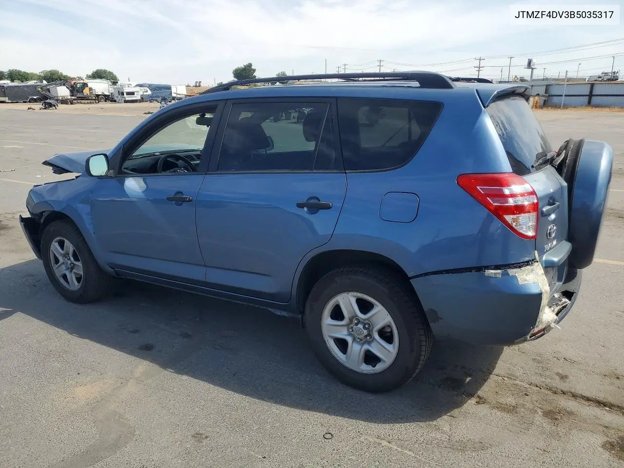 2011 Toyota Rav4 Base VIN: JTMZF4DV3B5035317 Lot: 58334256