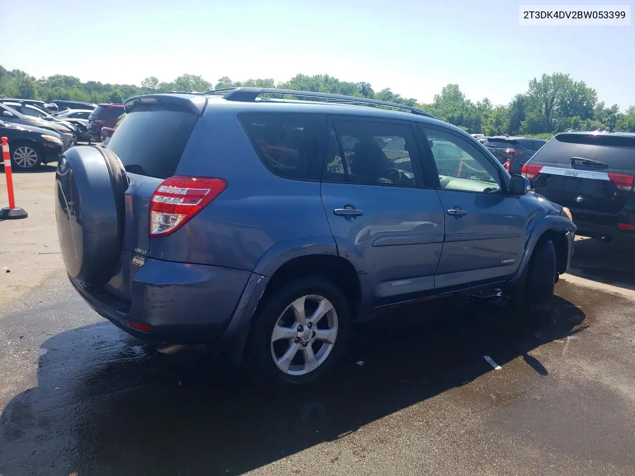 2011 Toyota Rav4 Limited VIN: 2T3DK4DV2BW053399 Lot: 59376876