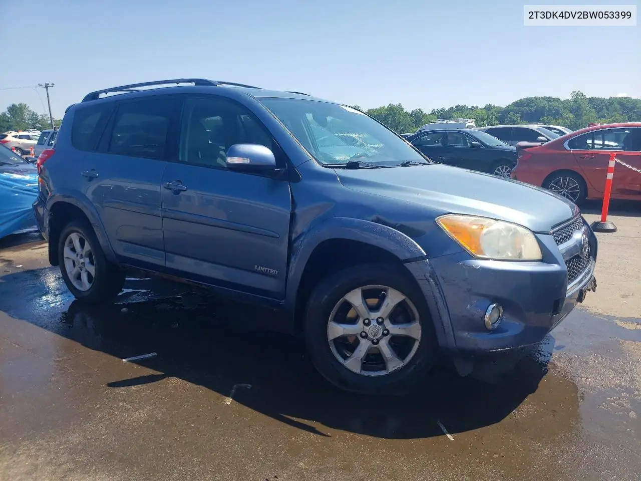2011 Toyota Rav4 Limited VIN: 2T3DK4DV2BW053399 Lot: 59376876