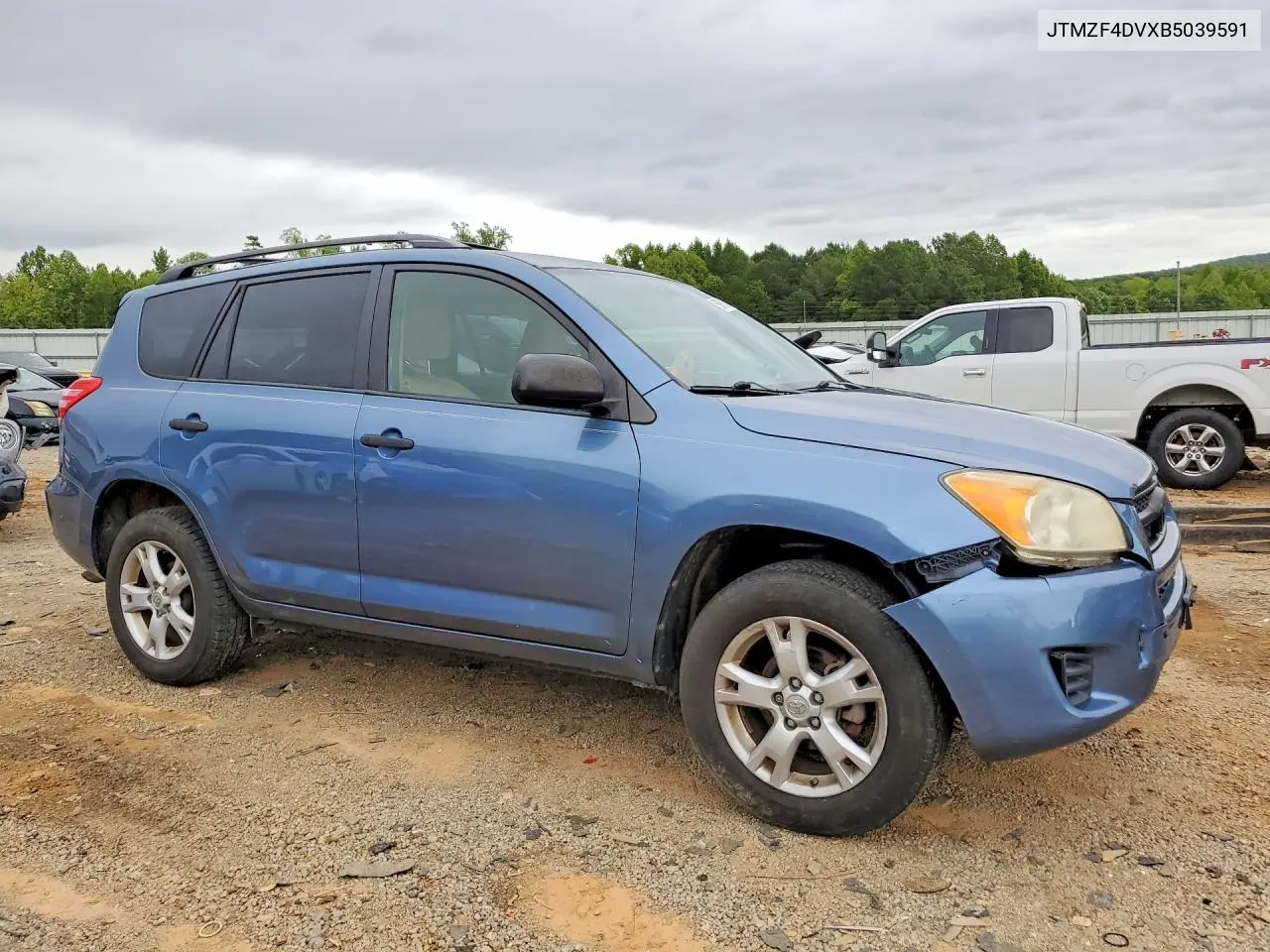 2011 Toyota Rav4 Base VIN: JTMZF4DVXB5039591 Lot: 59851556