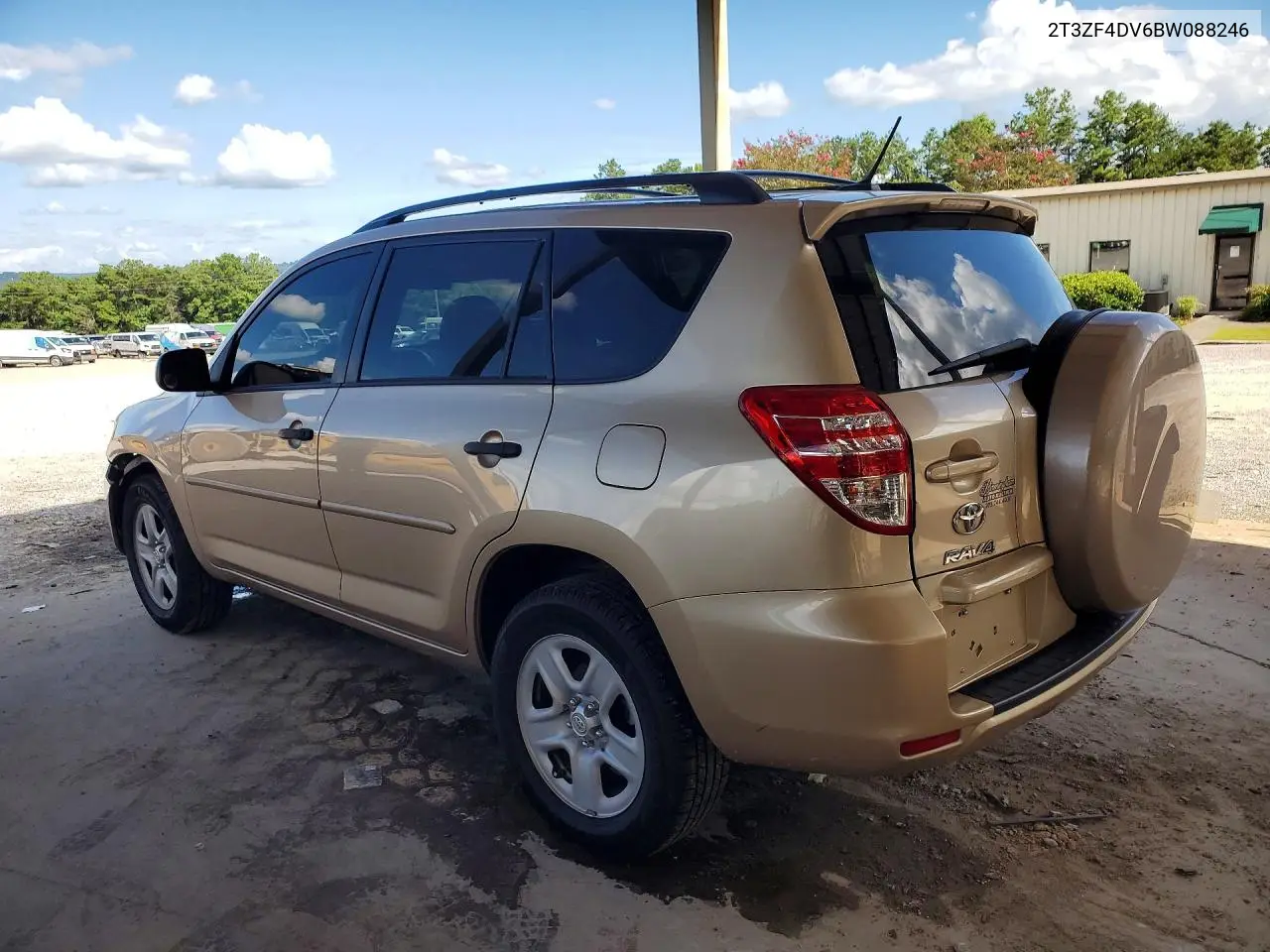 2011 Toyota Rav4 Base VIN: 2T3ZF4DV6BW088246 Lot: 61705866