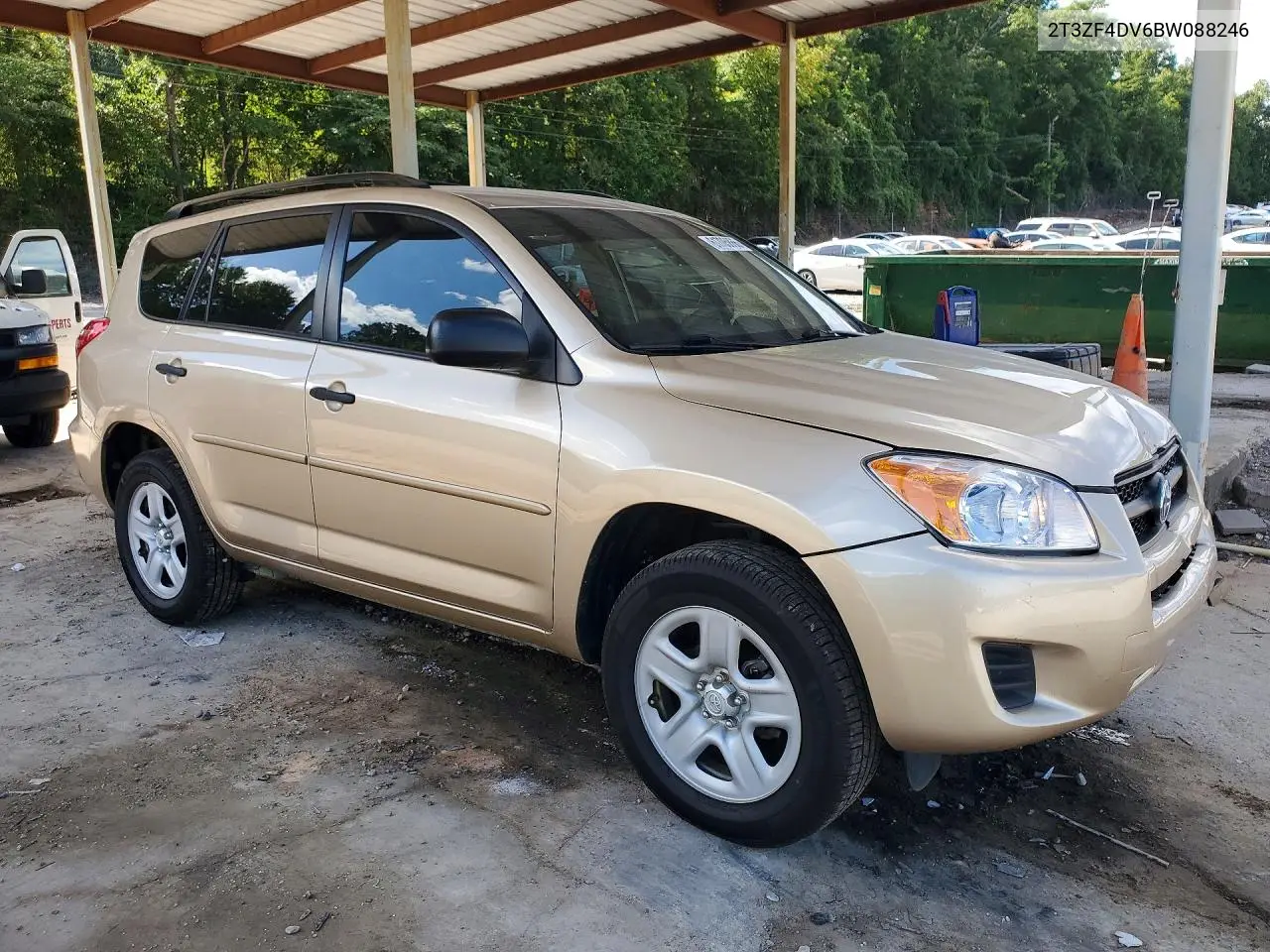 2011 Toyota Rav4 Base VIN: 2T3ZF4DV6BW088246 Lot: 61705866
