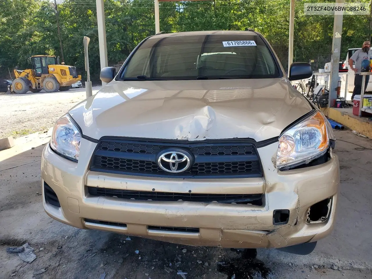2011 Toyota Rav4 Base VIN: 2T3ZF4DV6BW088246 Lot: 61705866