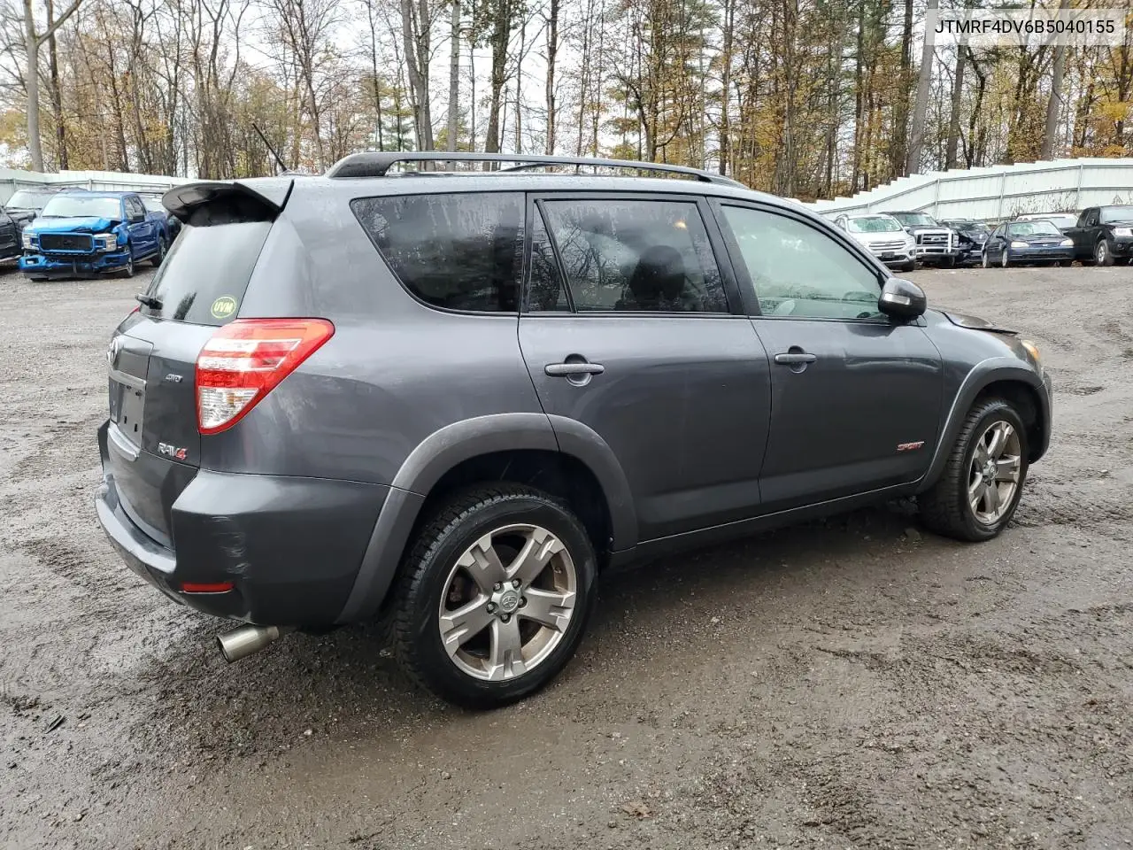 JTMRF4DV6B5040155 2011 Toyota Rav4 Sport